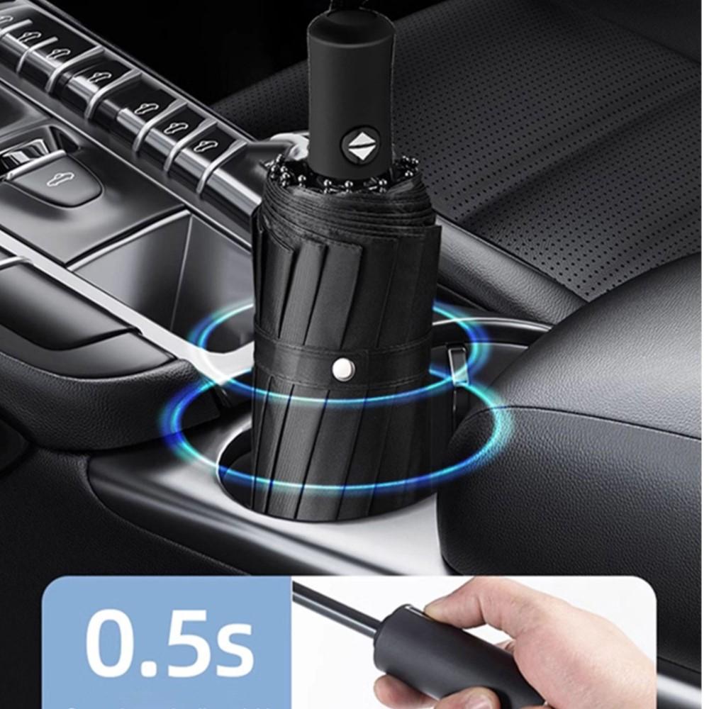 12 Ribben Automatische Opvouwbare Paraplu Winddichte Zonnescherm Paraplu Zakelijk Voor Alfa Romeo Stelvio Giulia Disco 159 Giulietta Mito