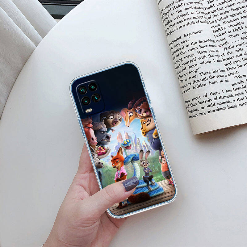 Coque de téléphone MH158 Zootopia pour Motorola G34 G32 G31 G14 G15 G84 G62 E32 G24 G72 G71 G73 G85 G200 G60 G52 G51 G50 G42 G41 G32 G30