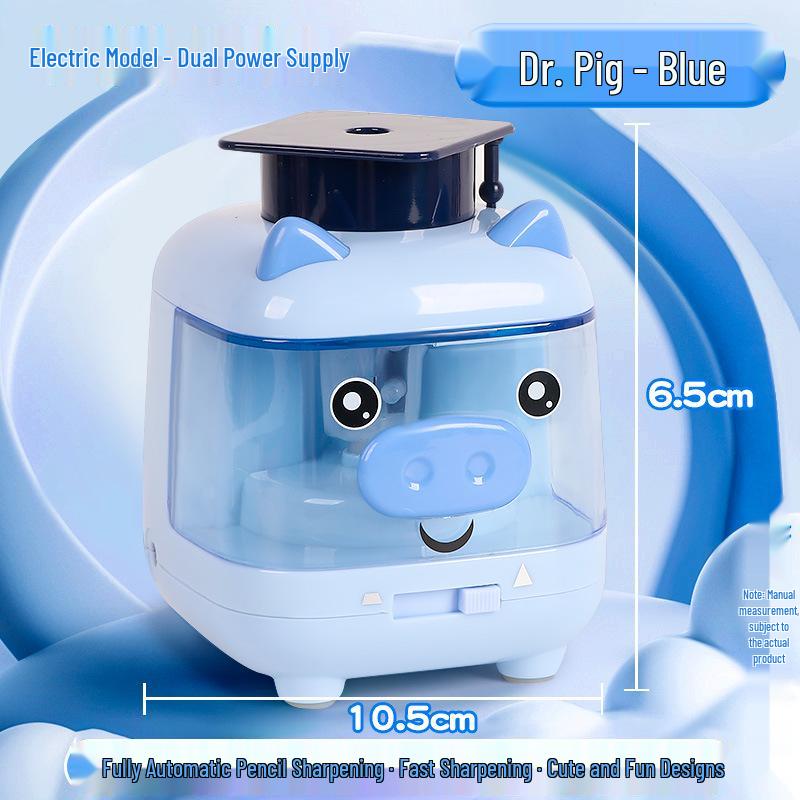 Little Sprite Astronaut Electric Pencil Sharpener - New Dual Power Automatic Model
