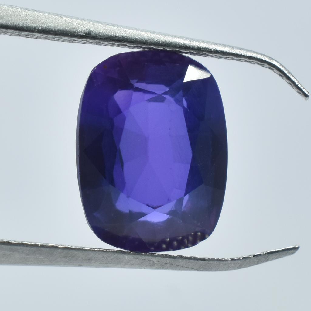 Natural Blue Sapphire Loose Gemstone Cushion Cut 8.45 ct September Birthstone for Gem Collections