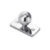 Zinc Alloy Cupboard Handle Silver Cabinet Knobs Modern Furniture Pulls  Home Hardware