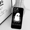Geister Halloween Handyhülle Für iPhone 16 Pro Max 14 13 12 11 15 17 Pro Max mini 15 16 Plus 16e Rückseite