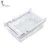 Puntos Multifunctional 1/4/8 Compartment Drawer Storage Box Organizer for Refrigerator