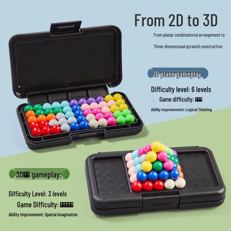 IntelliBeads IQ Battle: Educational Table Game for Kids