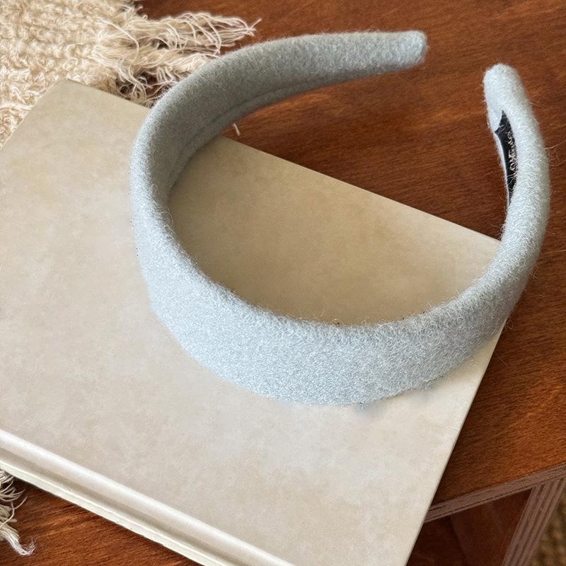 Retro Plüsch Hoher Totenkopf Stirnband Koreanische Haarspange Stirnband Pendeln Vielseitige Haaraccessoires