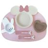 Nishiki Kasei Lunch Plate, Minnie Mouse Icon, P X BR, Pink