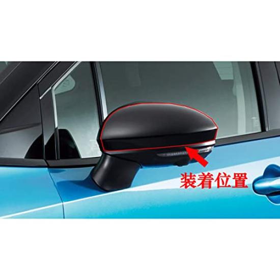 Ruiq Chrome Door Mirror Covers and Garnishes for the New Nissan Note Designed specifically for the Nissan NOTE e13. E-Power.