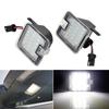 2x CANBUS LED Under Mirror Puddle Light For Ford Focus MK3 Mondeo MKIV MKV Kuga C-Max MK2 Escape S-Max Under Mirror Welcome Lamp
