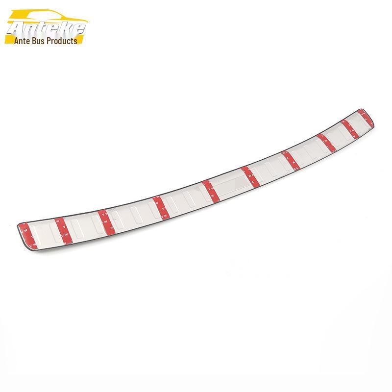 Borui Rear Bumper Stainless Steel Tailgate Protection Strip and Trunk Pedal Accessories