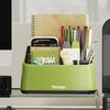Desktop Storage Box Student Sundries Storage Box Tv Remote Control Phone Mini Abs Stationery Organizer Case Office El Storage