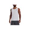 Under Armour Chaleco Deportivo de Entrenamiento Ua Tech 2.0 Cuello Redondo para Hombre Tops Blanco 1328704-101