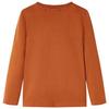 Children's Long-sleeved T-shirt Burnt Orange 92/104/116/128/140