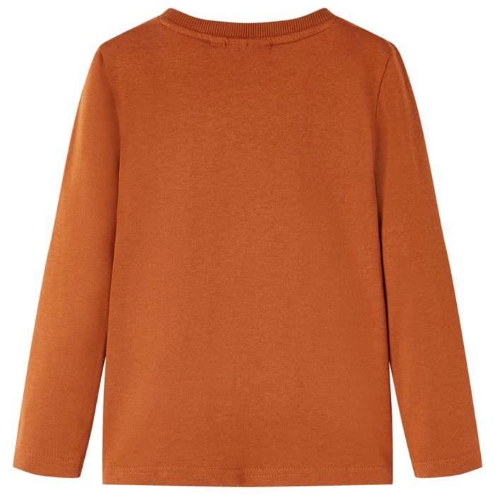 Children's Long-sleeved T-shirt Burnt Orange 92/104/116/128/140