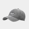 Spring new letter embroidered baseball cap men's washed old soft top cap women's trendy casual versatile sun hat