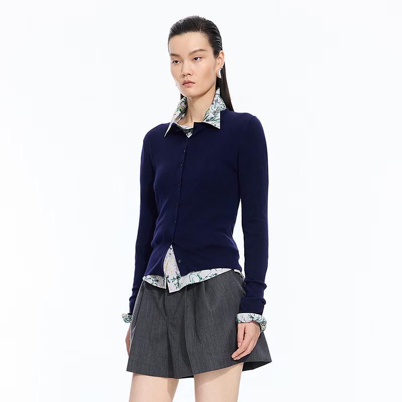 JNBY Autumn 2025 Slim-Fit Cardigan Sweater