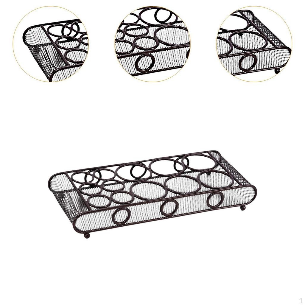 Glass Stand, Holder, Sturdy Display Stand for Bar Accessories, Compact Holder Tasting