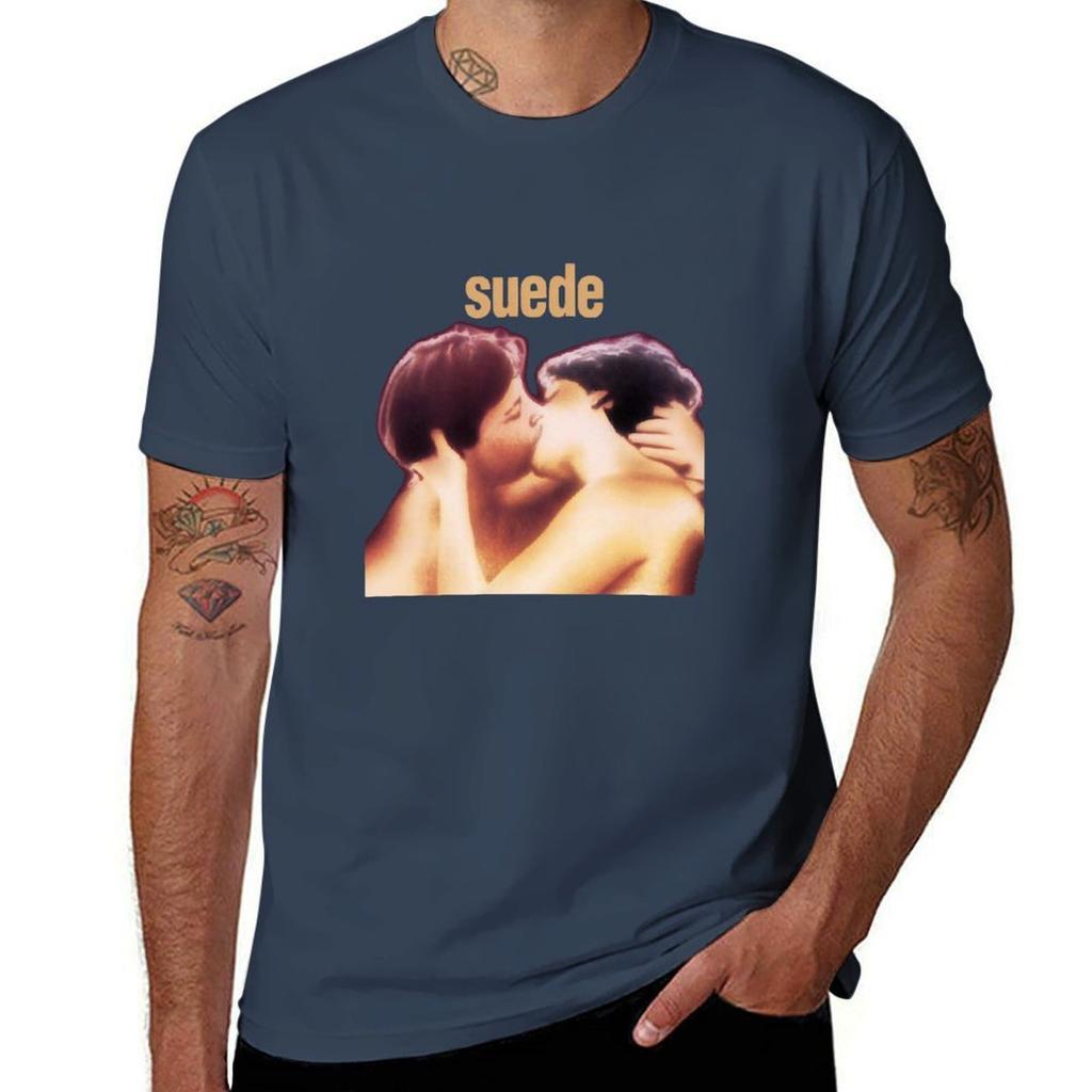 Suede Band Tshirt Street Art Print Tee Shirt