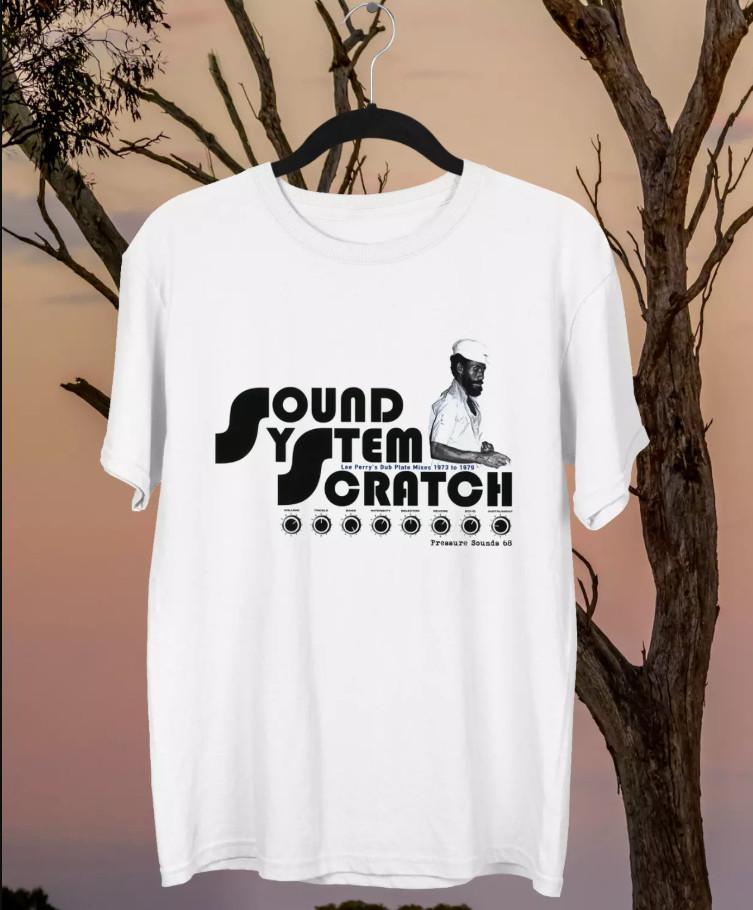 Lee Scratch Perry - Sound System Scratch T-shirt, size S-4XL