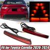 Rear Bumper Reflector Tail Light Assembly For Toyota Corolla 2020-2022 2023 2024