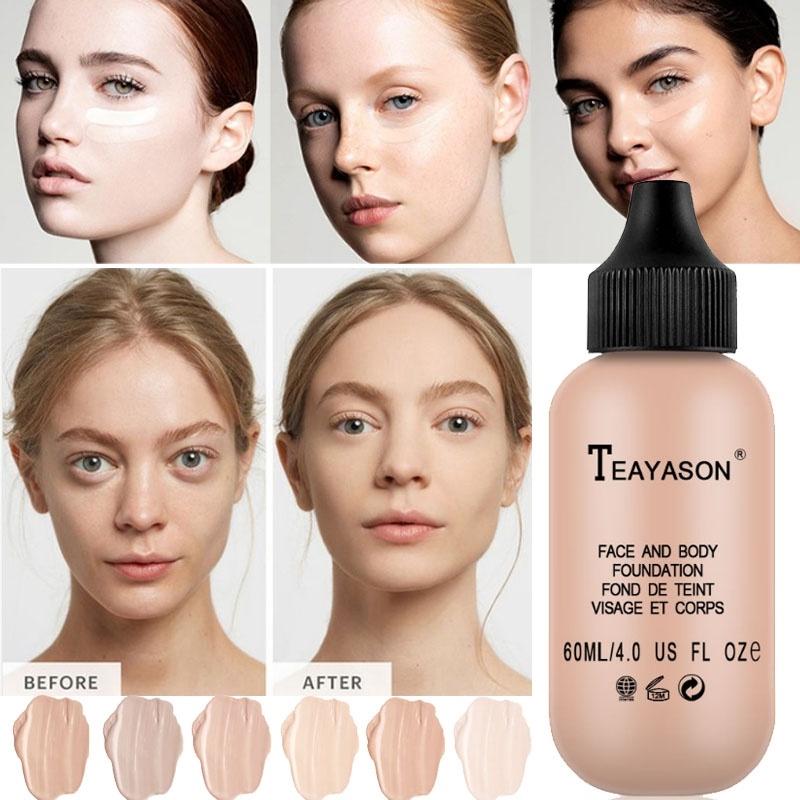 

60 Ml Matte Макияж Фонд крем для лица Сокрытие составляют базовый жидкий долгосрочный