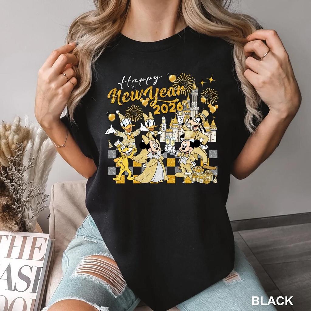 TShirt And Friends Happy New Year 2026 Unisex