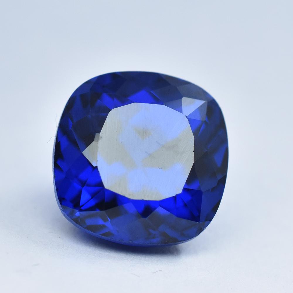 Natural Blue Sapphire Loose Gemstone 5.95 Ct Square Cushion Cut September Birthday Birthstone
