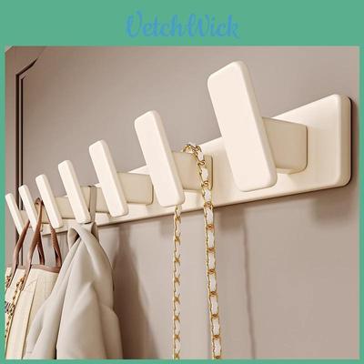 Modern Minimalist Steel Wall Hook With Adhesive Mounting For Entryway And Closet Organization