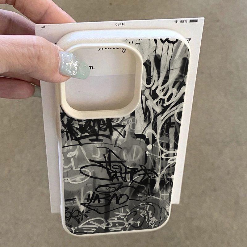 Unkempt Graffiti Soft Phone Case For IPhone 17 Air 16 15 14 13 12 11 Pro Max Cover For IPhone 16 15 14 Plus Case Funda Cover