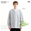 Fingercroxxit Herren 2025 Falsches Zweiteiler Colorblock Rundhals-Sweatshirt