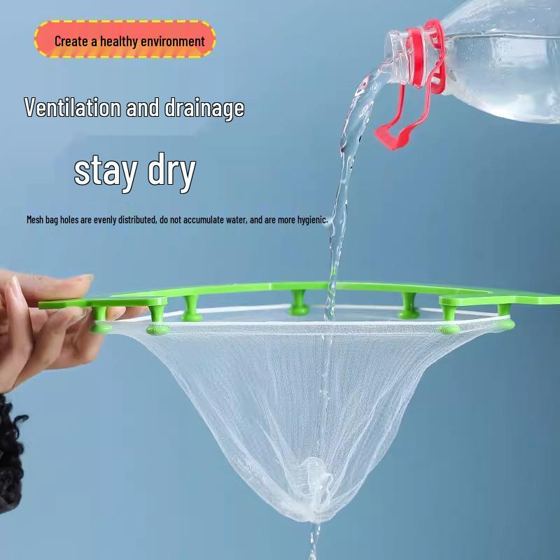 Einweg Dreieck Spülen Siebnetz für Küche und Geschirrspülen