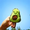 1pc Avocado Keychain Fruits Stuffed Plush Toy Filled Doll Key Ring Cushion Pillow Child Christmas Gifts Girl Kawaii Bag Pendant