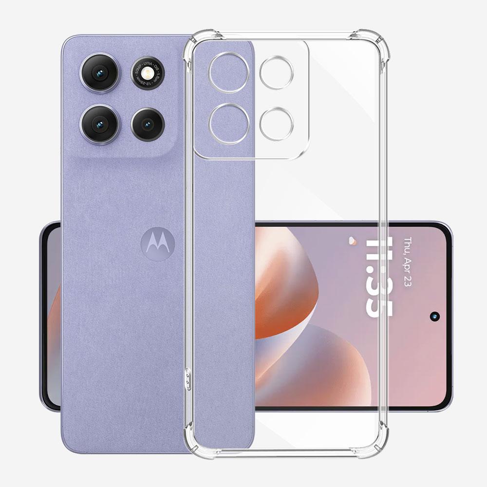 For Moto G86 Power G67 Power Case Silicone Soft Phone Case For Motorola G56 Moto G86 G06 Airbag Transparent Protect Cover