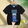 2025 Hot Movie Soft Cotton Baby Girls T Shirt Children's Clothing KPop Demon Hunters Fans Gifts Kids Clothes Fashion Casual Tops