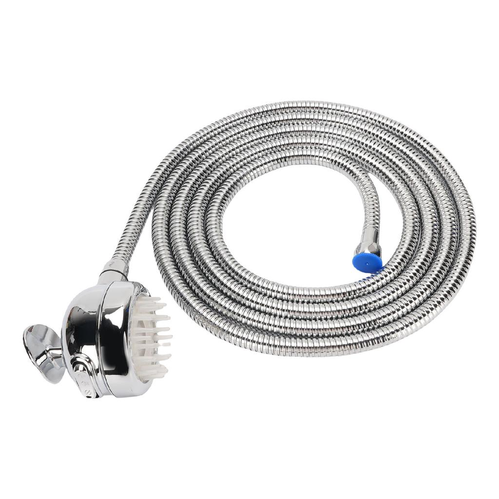 Dog Shower Attachment Set ABS 9.8FT Hose Adjustable Pet Washing Grooming Shower Sprayer with