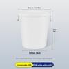 Allied Thickened Round Outdoor Trash Can