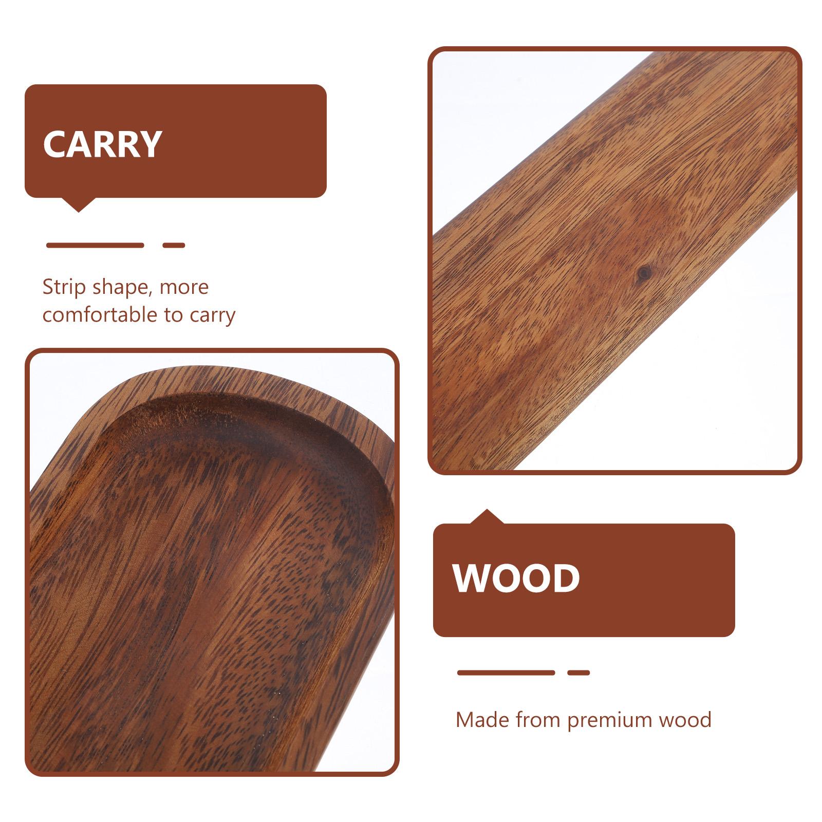 Декоративный поднос из дерева премиум-класса для сервировки стола. Декор в фермерском — фото 6