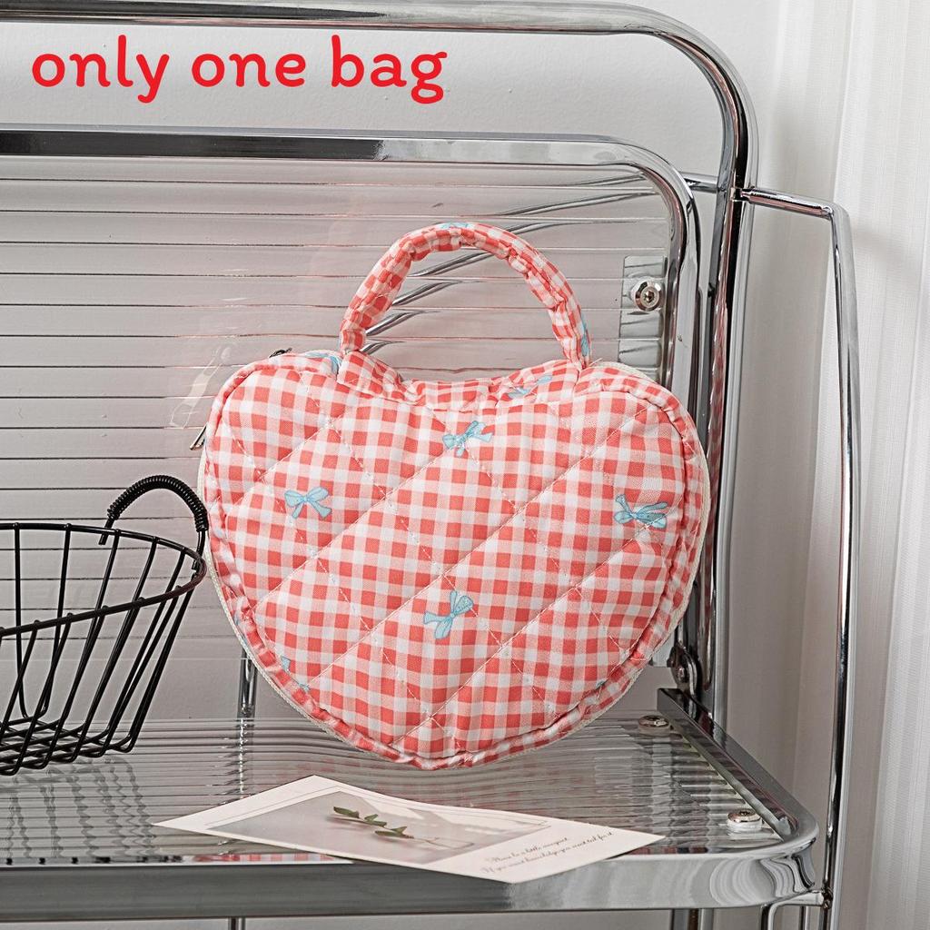 Floral Embroidery Cosmetic Bag With Large Capacity For Travel And Home Use