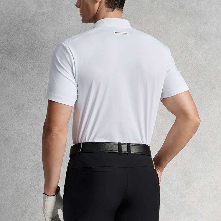 New FILA Golf Series SS25 Polo Shirt Men's A11M535134F-WT