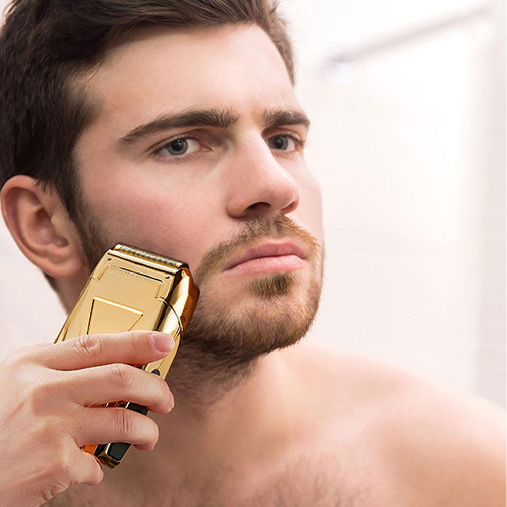 New Electric Rechargeable Shaver for Men with Floating Razor Blade Net Whitening Device Home Use Close Shave Grooming Kit