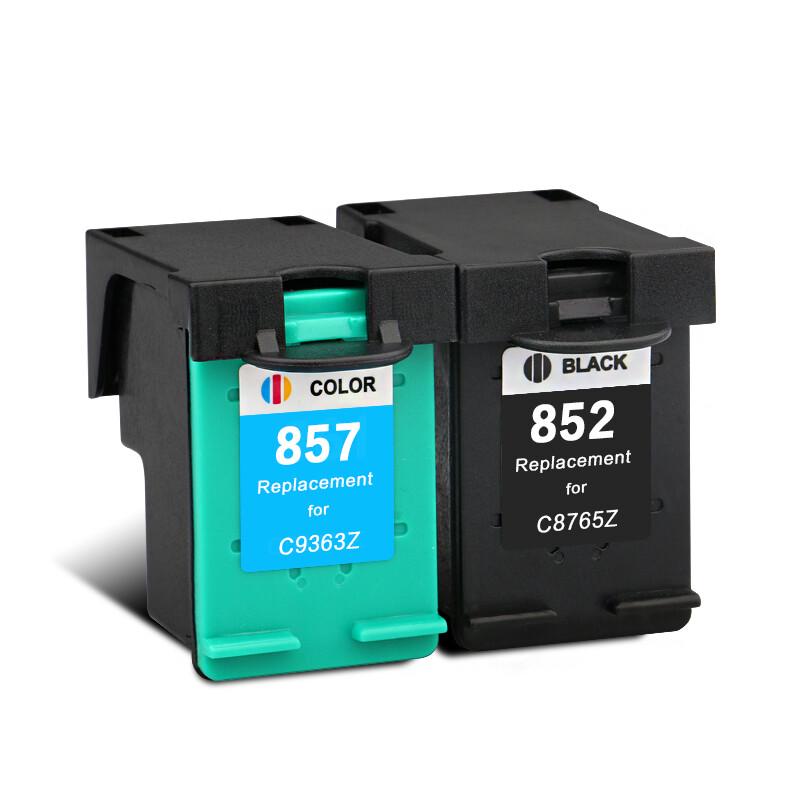 Compatible HP 852/857 Black & Color Large Capacity Ink Cartridge Set