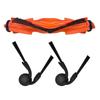 For Xiaomi Robot Vacuum Cleaner S40 / OV81  Vacuum Cleaner 3pcs Main Roller Brush Multifunctional Side Brush Accessory