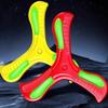 360 Degrees Returning Spinner Children Boomerang Three-leaf Cross Flying Disc  Outdoor Sports Toys