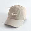 Classic Embroidered Letter Baseball Cap - Solid Color Sun Hat for Outdoor Sports