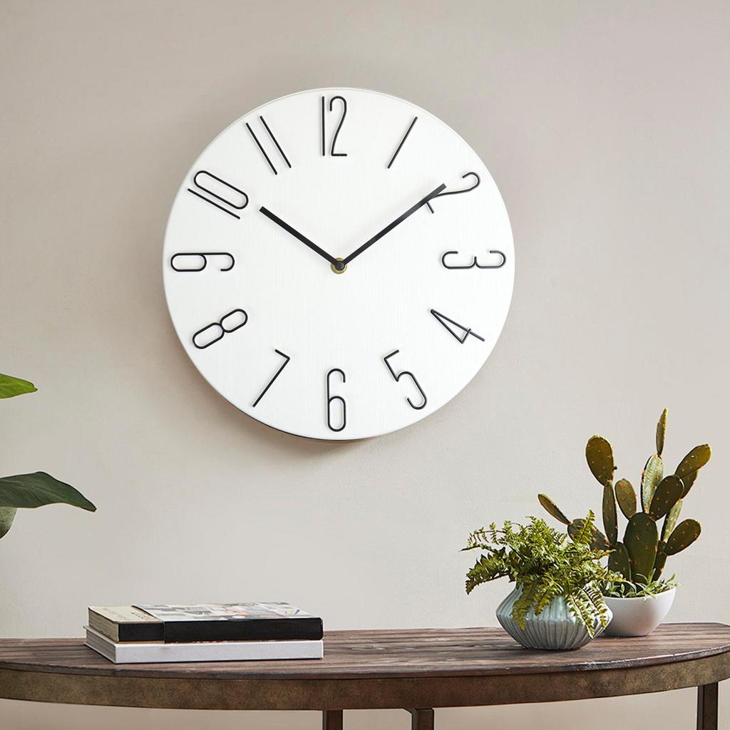 Leise Wanduhr Ohne Sekundenzeiger Geräusch Zeitanzeige Genau Leise Schlafzimmer-Wanduhren Für Büro Studenten Zuhause Wohnzimmer