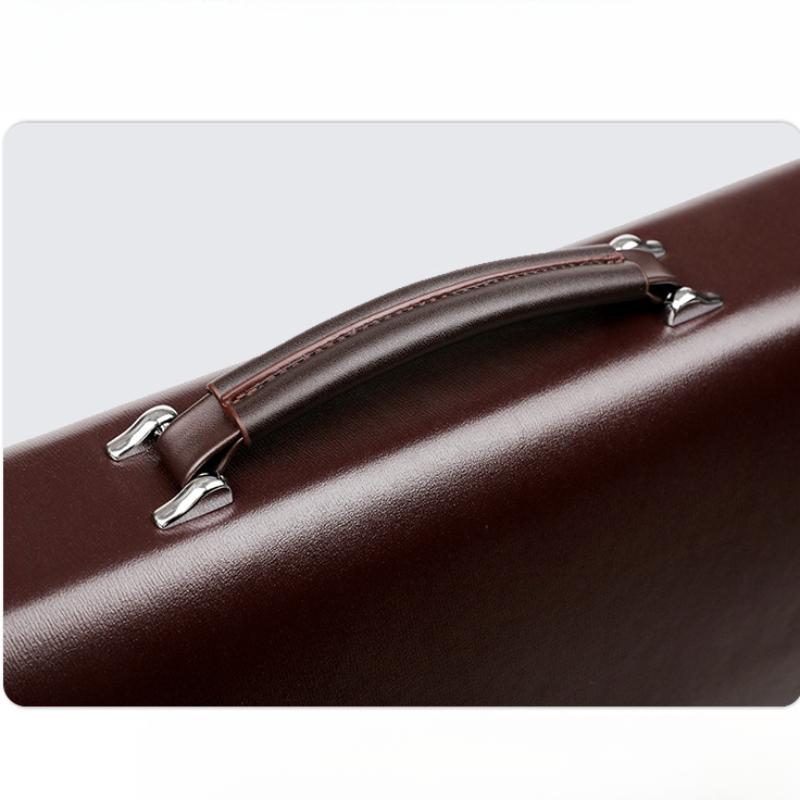 Heren Computer Draagbare Wachtwoordvergrendeling Tas met Meerdere Vakken Waterdicht Grote Capaciteit Geavanceerde Slijtvaste Crossbody Aktetas