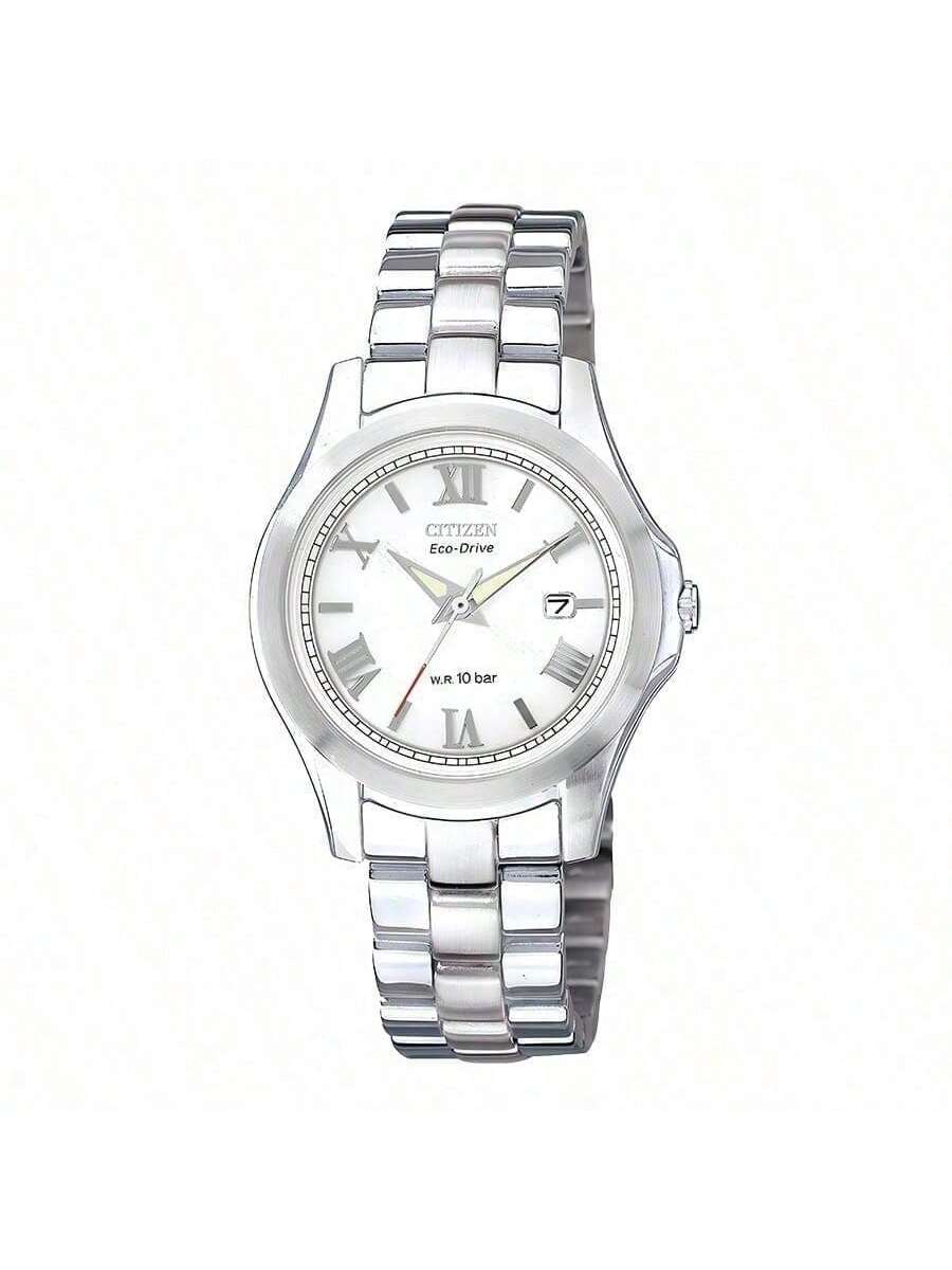 

Женские часы серии EW1120-50B с белым циферблатом EW1120-50B белый