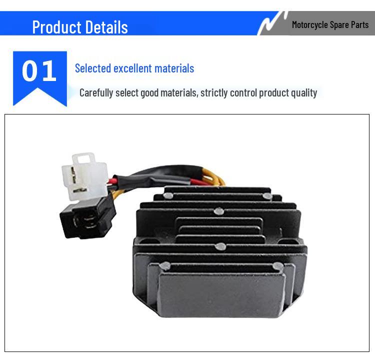 Rectifier for Suzuki DR 250/350, part numbers 32800-14D11, 32800-14D10, 32800-24B01, 32800-24B11.