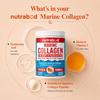Nutrabud Japanese Marine Collagen Peptides Powder Orange Flavor Supplement For Skin Hair And Nail Health 200g Pack Of 1