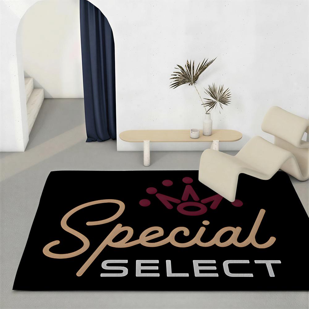 Golf Brand S-SCOTTY CAMERONS Floor Mat Eco-Friendly Flannel Doormat Non-Slip Odorless Soft Short Plush Indoor Floor Rug