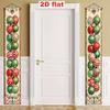 2pcs Christmas & Halloween Festive Door Couplet